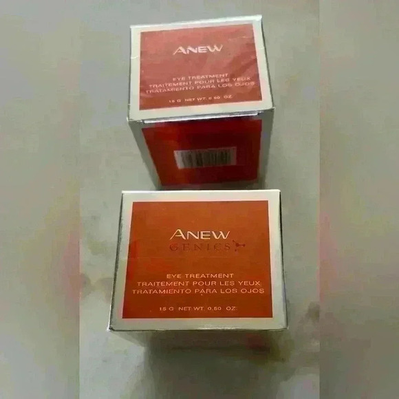 SET OF 2 ANEW GENICS EYE TREATMENT NEW SEALED IN BOX 15 GRAM NET WEIGHT 0.50 OZ - Picture 1 of 4